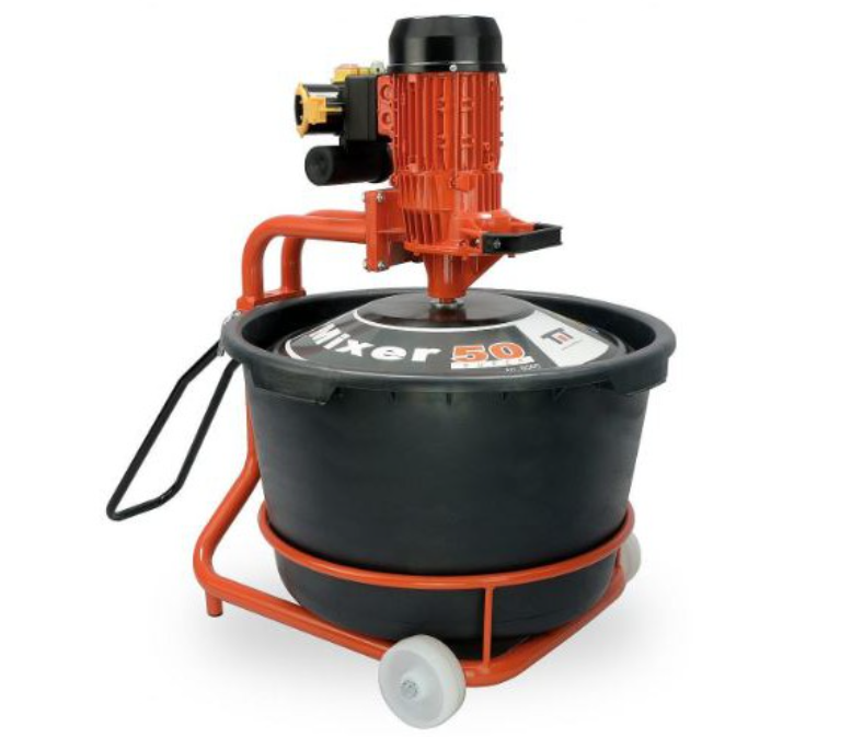 EUROKOMAX BATTIPAV MIXER 50 SUPER keverőgép vödörrel termék fő termékképe