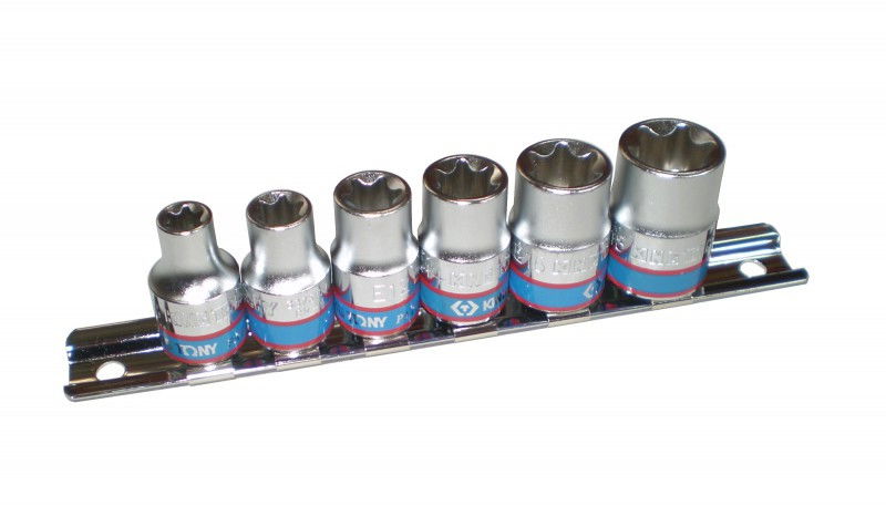 Kingtony 6 RÉSZES TORX-DUGÓKULCS KÉSZLET 3/8˝ 3106PR termék fő termékképe