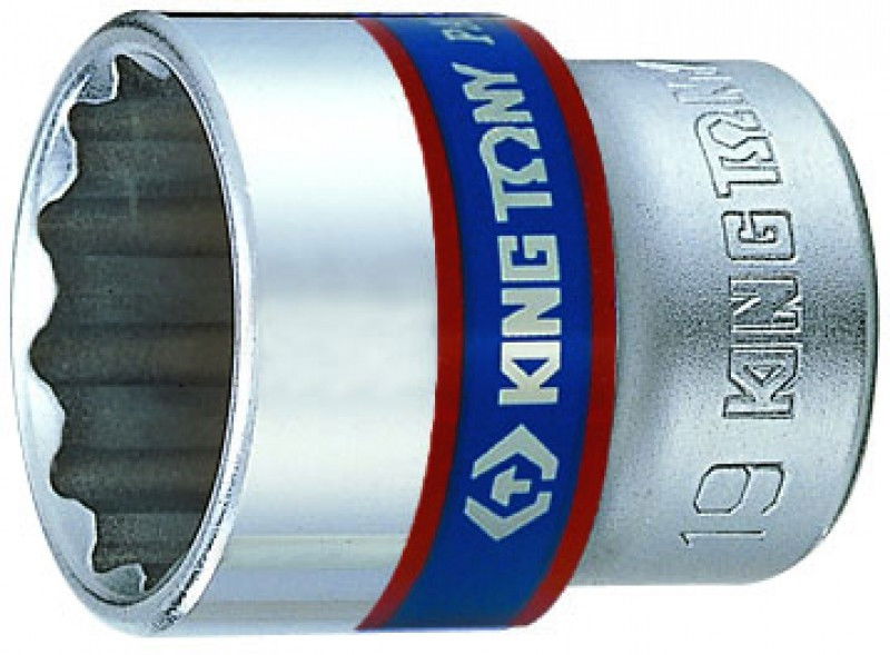 Kingtony KÉZI DUGÓKULCSFEJ 3/8˝ 22MM 12* 333022M termék fő termékképe