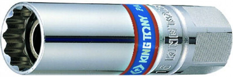 Kingtony Gyertya-dugókulcs 3/8˝ 16mm, mágnes 366016 termék fő termékképe