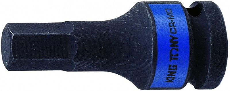 Kingtony Gépi hex bitfej 1/2˝ H 4,L=60mm 405504 termék fő termékképe