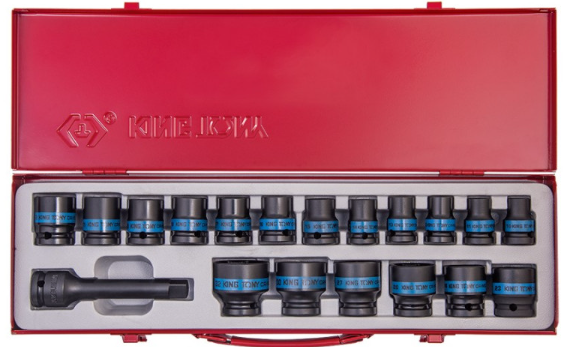 Kingtony 19 részes 1/2˝-os gépi dugókulcs készlet (10-32mm) 4419MP termék fő termékképe
