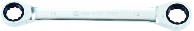 Kingtony Racsnis csillagkulcs 17x19mm 37361719M termék fő termékképe