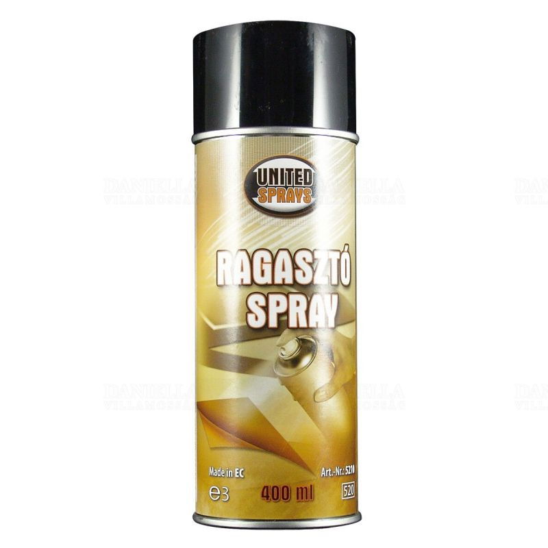 UNITED SEALANTS UNITED SPRAYS RAGASZTÓ SPRAY 400ML termék fő termékképe