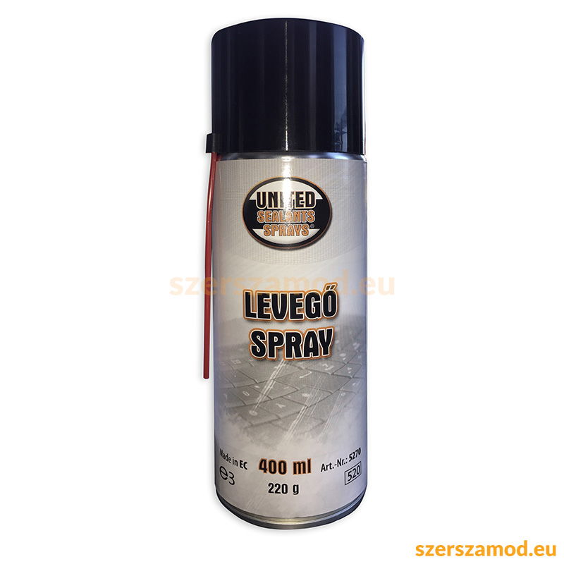 UNITED SEALANTS UNITED SPRAYS LEVEGŐ SPRAY 400ML termék fő termékképe