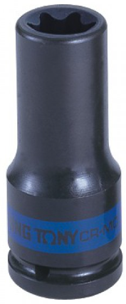 Kingtony Gépi 3/4˝-os hosszú torx-dugókulcs E24 647524M termék fő termékképe