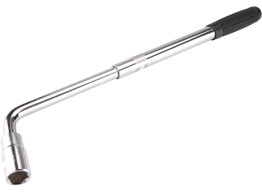 EXTOL Kerékkulcs L-típusú, 1/2", 17 és 19mm termék fő termékképe