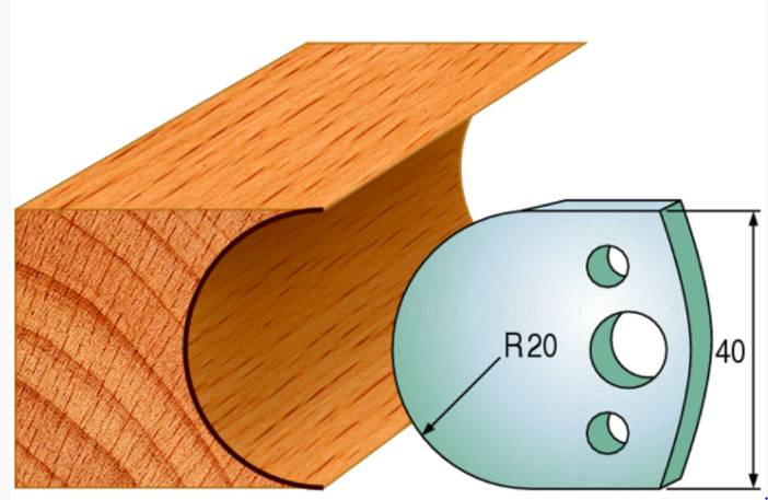 CMT Forgácstörő patentfejhez 40x4mm 691.131 termék fő termékképe