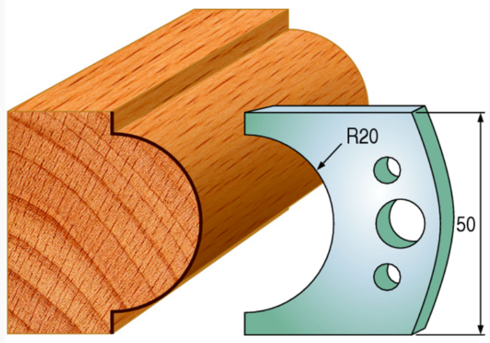 CMT cserekés patentfejhez HL 50x4mm 690.561 termék fő termékképe