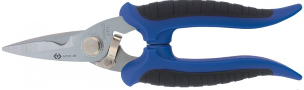 Kingtony Rozsdamentes olló 185mm 7.5" 6AB31-75 termék fő termékképe