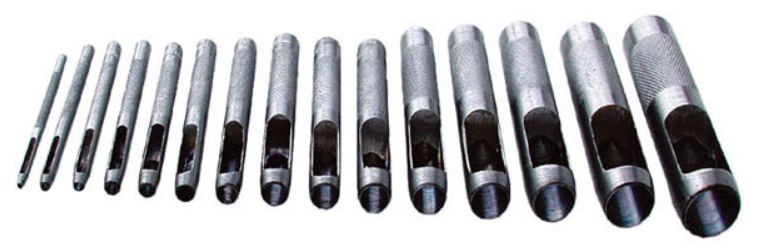 EXTOL bőrlyukasztó klt., müanyag tartóban; 15db 2-22mm termék fő termékképe