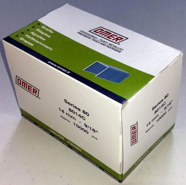 Omer Series 80 8014C Galvanizált Stanox kapocs 14mm 10000 db termék fő termékképe