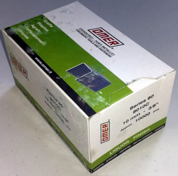 Omer Series 80 8010C Galvanizált Stanox Kapocs 10mm 10000 db termék fő termékképe