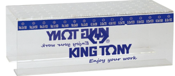 Kingtony King Tony csavarhúzó bemutató-állvány 87105 termék fő termékképe