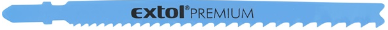 EXTOL Dekopírlap, Bosch befogás, Bimetál, 132x8x1 termék fő termékképe