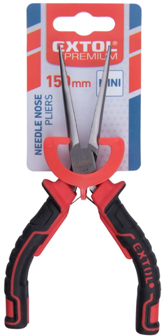 EXTOL Hosszú csőrű fogó 150mm termék fő termékképe