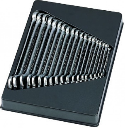 Kingtony 19 részes csillag-villáskulcs készlet 6-24mm 9-1219MR01 termék fő termékképe