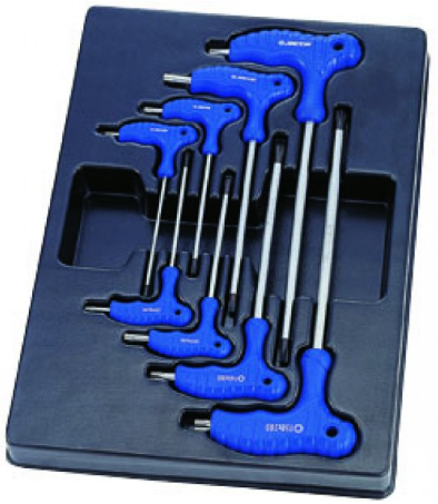 Kingtony 8 részes L-torxvégű imbuszkulcs készlet T10-T50 9-22308PR termék fő termékképe
