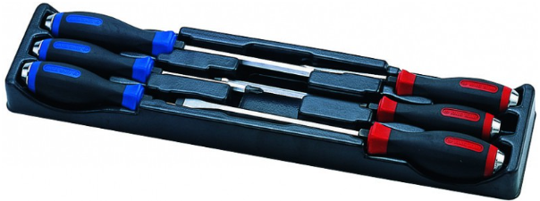 Kingtony 6 részes csavarhúzó készlet, üthető 9-30206MR termék fő termékképe