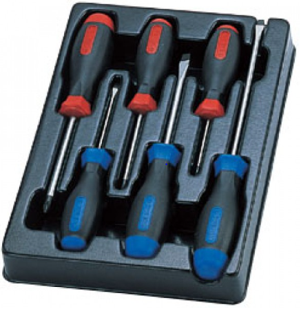 Kingtony 6 részes csavarhúzó készlet 9-31106MR termék fő termékképe