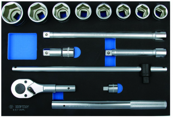 Kingtony 14 részes 3/4˝-os kézi dugókulcs készlet 6* 9-6314MRV termék fő termékképe