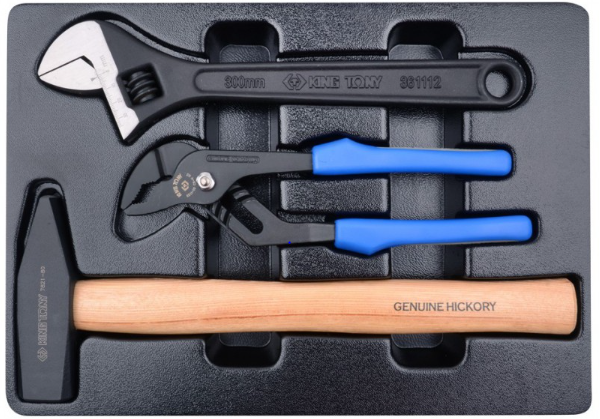 Kingtony 3 részes szerszámkészlet szerszámos ládához 9-90103PP02 termék fő termékképe