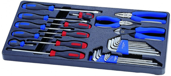 Kingtony 29 részes csavarhúzó-,fogó-& imbuszkulcs készlet 9-90129CR termék fő termékképe