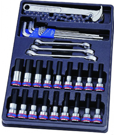 Kingtony 31 részes szerszámkészlet szerszámos ládához 9-90131MR termék fő termékképe