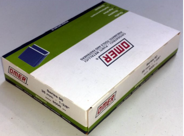 Omer Series 90 bright Kapocs 35mm 5000 db termék fő termékképe