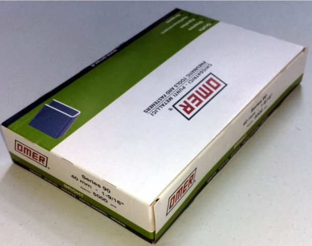 Omer Series 90 bright Kapocs 40mm 5000 db termék fő termékképe