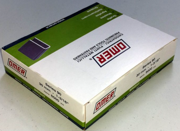 Omer Series 90 bright Kapocs 30mm 5000 db termék fő termékképe