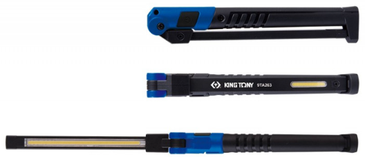 Kingtony Összecsukható vékony zseblámpa 2W COB+1,5W COB+1W SMD 9TA263 termék fő termékképe
