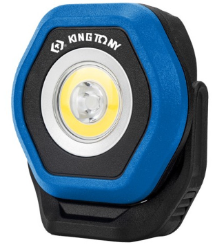 Kingtony Kettős fényű kézi lámpa 7W COB LED+ 3W SMD 9TA44A termék fő termékképe