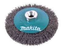 Makita Hullámos drótkorong kúpos 100mm M14 termék fő termékképe