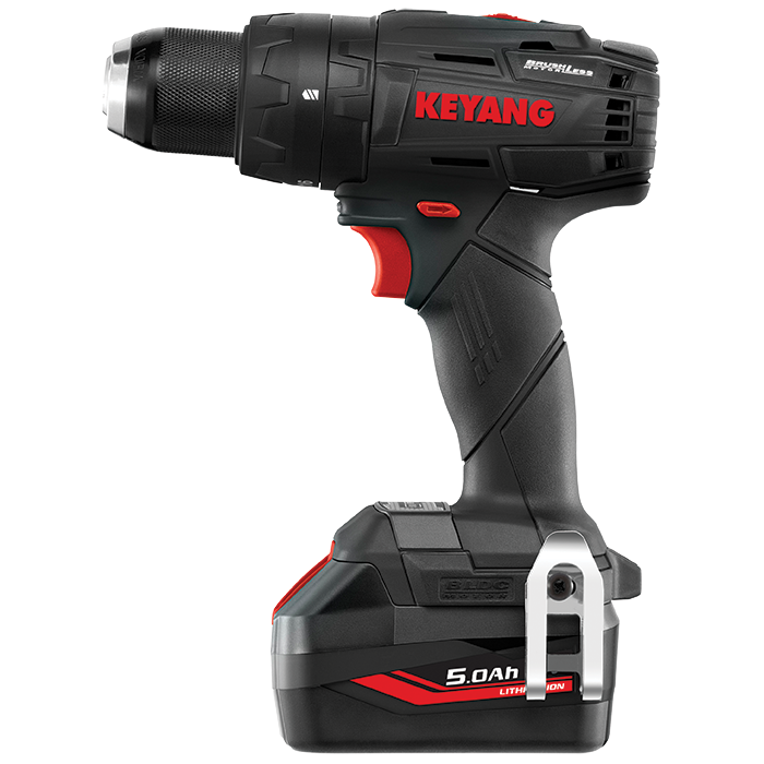 Keyang DM18BL akkus fúró-ütvecsavarozó gép BL 18V 2x5,0Ah; szénkefe nélküli 60Nm termék fő termékképe