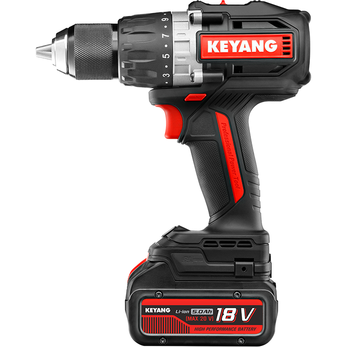 Keyang DM20BLH100E akkus fúró-ütvefúró- csavarozó gép, 18V 2x5,0Ah, BL, 100Nm termék fő termékképe