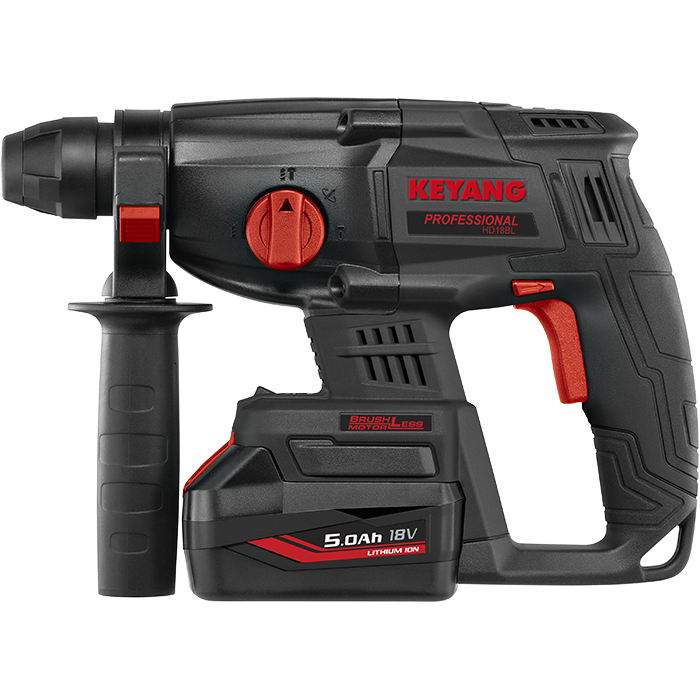 Keyang HD18BL akkus SDS-P fúró-vésőgép 18V/ 2x5,0Ah, 2,0J termék fő termékképe