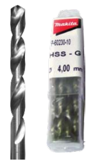 Makita Hengeres befogású HSS-G fém fúrószárak termék fő termékképe