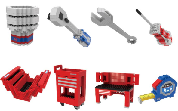 Kingtony 8 részes KING TONY építőjáték TS00108 termék fő termékképe