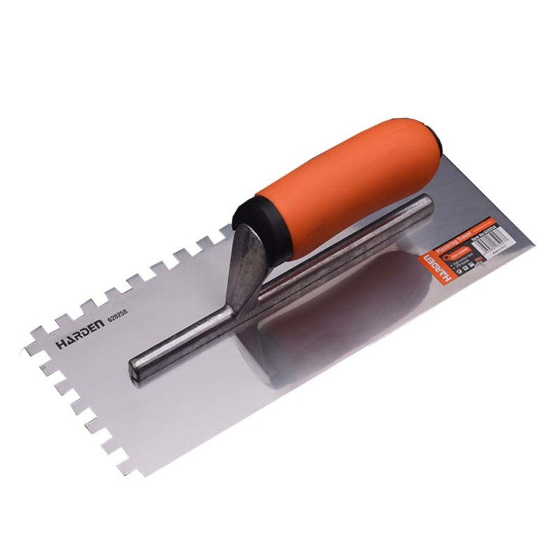 HARDEN Acélsimító 280x120 fogazott inox Harden termék fő termékképe