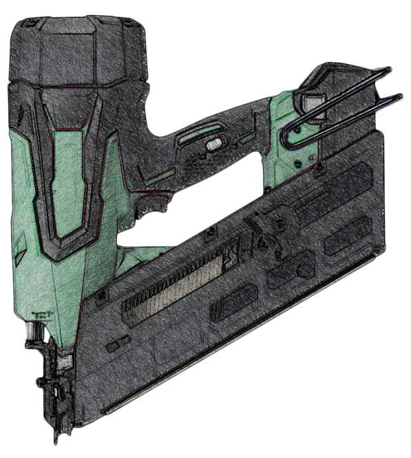 HÍKOKI HIKOKI NR1890DBCL 18V akkus szögbelövő kölcsönzés termék fő termékképe