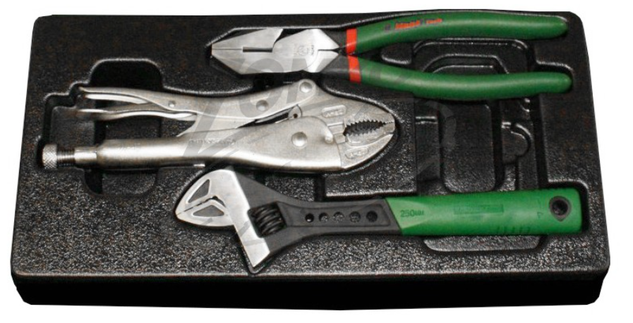 HANS állítható villáskulcs+2db fogó készlet 3r. TT-23 fiókmodul termék fő termékképe