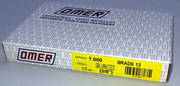 Brads 12 galvanizált szeg 10mm 7000 db termék fő termékképe