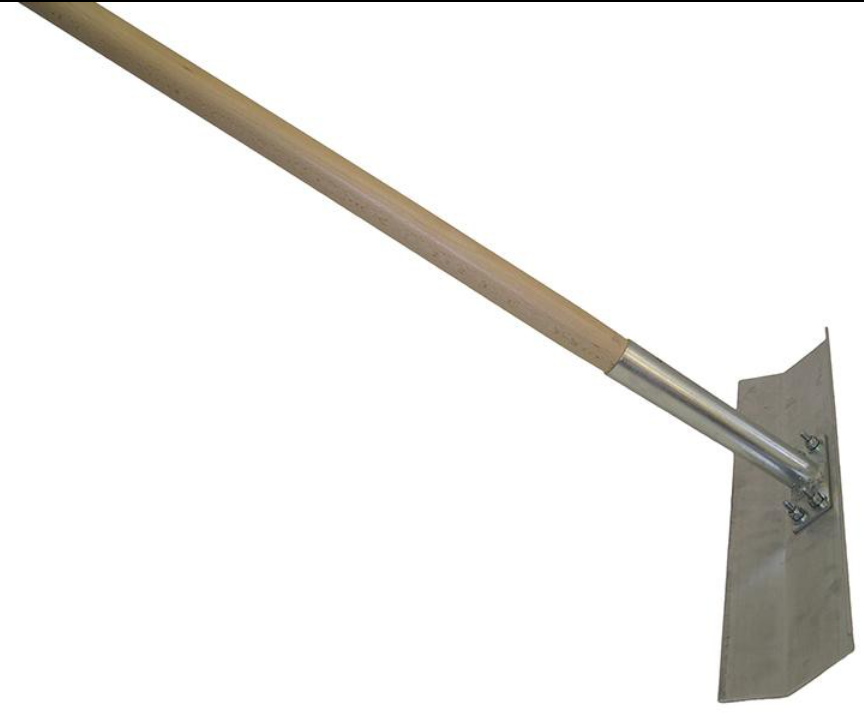 BETONTROWEL alumínium betonterítő fa nyéllel termék fő termékképe