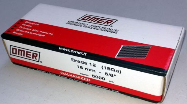 Omer Brads 12 galvanizált szeg 16mm 5000db termék fő termékképe