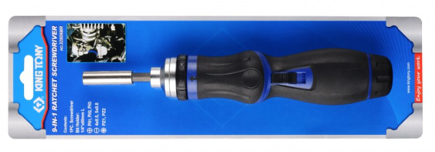 Kingtony 9 RÉSZES RACSNIS NYELŰ BITKÉSZLET 32809MR termék fő termékképe