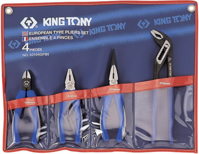 Kingtony 4 RÉSZES FOGÓKÉSZLET 42104GP01 termék fő termékképe