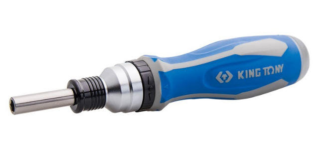 Kingtony 9 RÉSZES TELESZKÓPOS RACSNIS CSAVARHÚZÓ KÉSZLET 32808MR termék fő termékképe