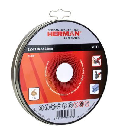 HERMAN Vágótárcsa AS-30 Classic Vágótárcsa- készletek, Fémdobozban termék fő termékképe