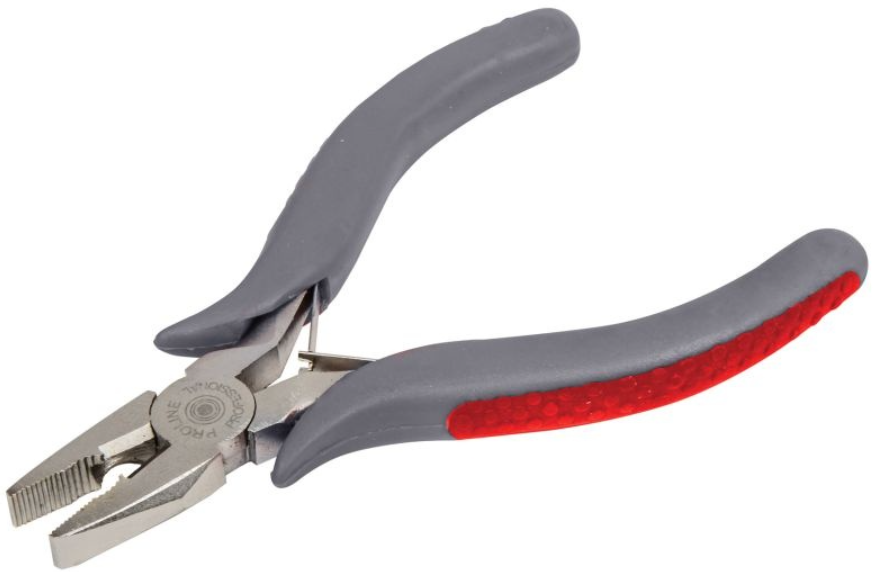 PROLINE Gumírozott Nyelű Kombinált Műszerész-fogó - 120mm (28780) termék fő termékképe